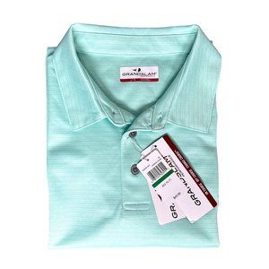 Grand Slam Polo Large Men's Green *NEW* Short Sleeve